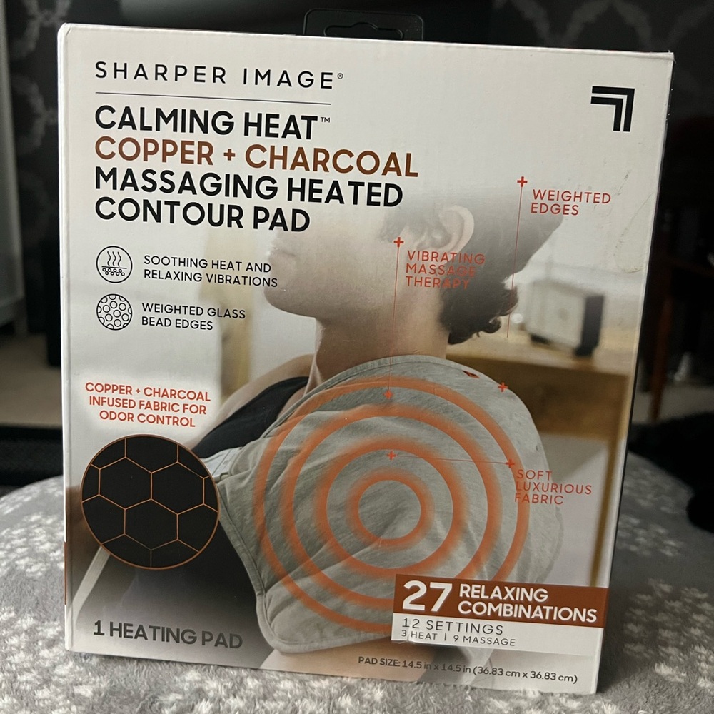 ❗️🆕Sharper Image Heated Massage Pad❗️